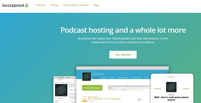 Buzzsprout Podcast Hosting Services