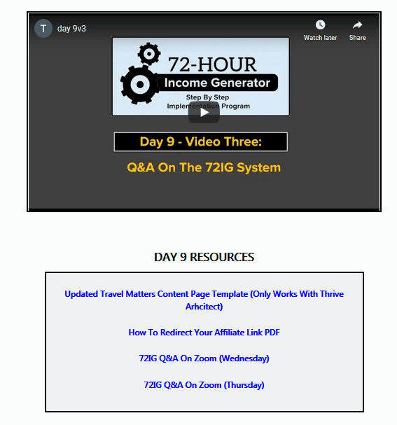 72 hour income generator review