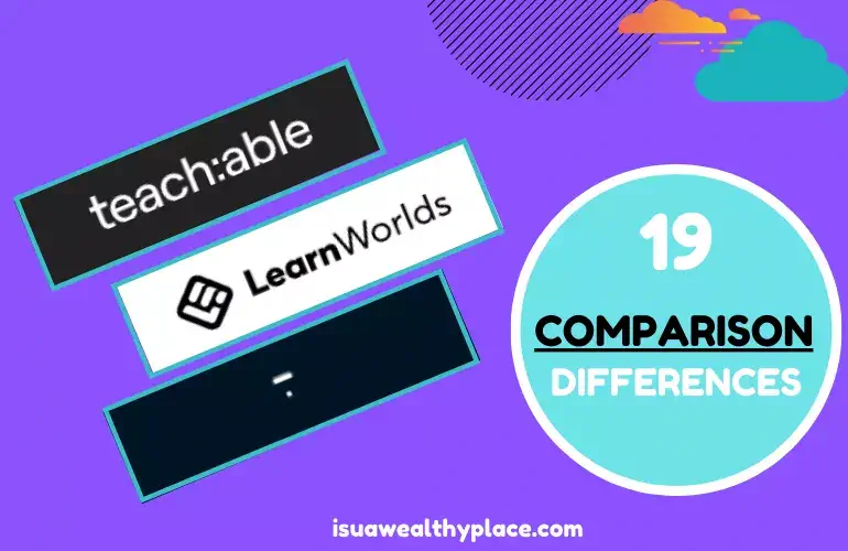 LearnWorlds vs Teachable vs Thinkific Comparison